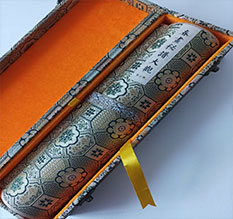 沿滩书画装裱案例